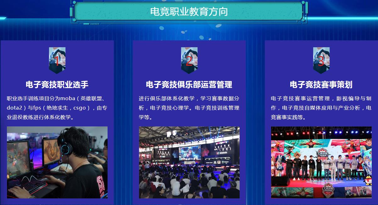 国内十大职业电竞培训学校排名(图1)